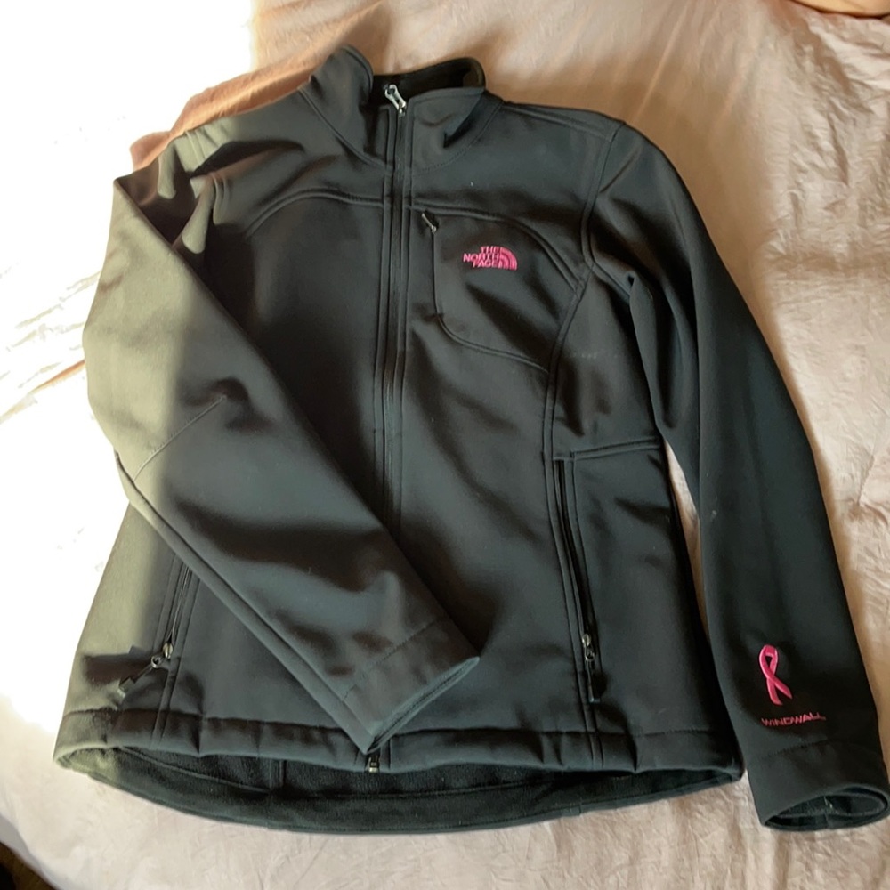The North Face Pink Rib. Apex Bionic Soft Jacket